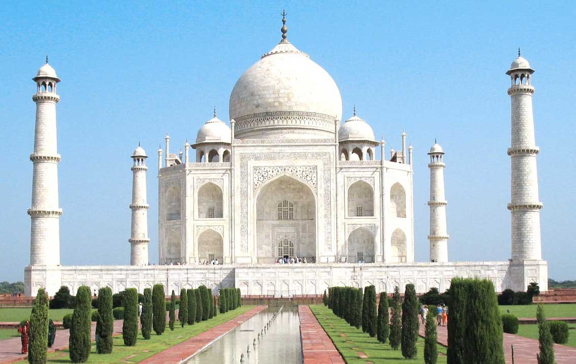 The Taj Mahal in Agra, India